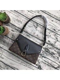 High Quality Louis Vuitton Original Monogram Canvas SAINT MICHEL M44030 black JH00440GY92