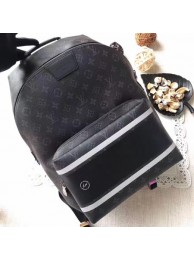 High Quality Replica 2018 louis vuitton monogram canvas backpack 43408 black JH00702tp21