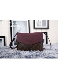 Hot 2015 lous vuiton monogram&calfskin twinset m50183 purle JH01171LJ17