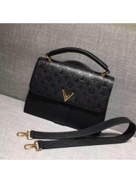 Hot 2017 louis vuitton original leather very one handle bag M42904 black JH00758Ho45