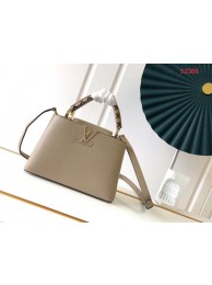 Hot Louis Vuitton CAPUCINES PM M523867 grey JH00634DJ96