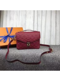 Imitation 1:1 Louis Vuitton Monogram Empreinte Tote Bag M40780 wine JH00181qd57