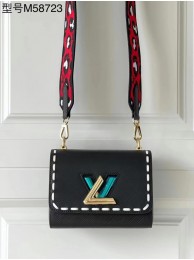 Imitation AAAAA Louis Vuitton TWIST PM M58723 black JH00024Af81