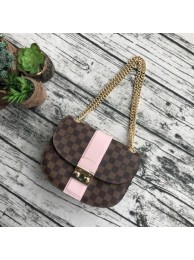 Imitation Best Louis Vuitton Original Damier Ebene Canvas WIGHT N64419 pink JH00470CD19