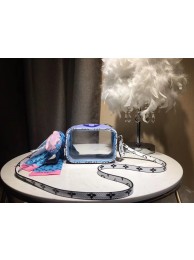 Imitation Louis vuitton Beach Clutch bag M67601 blue JH01077Ru69