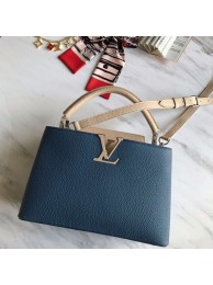 Imitation Louis vuitton CAPUCINES M52987 Bleu Naval JH01328HE81