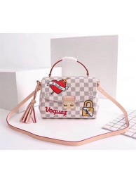 Imitation Louis Vuitton Damier Azur Canvas CROISETTE N40055 JH01608mv84