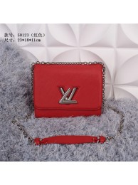 Imitation Louis Vuitton epi leather shoulder bag 50123 red JH01113Rj35