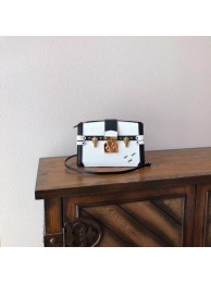 Imitation Louis Vuitton Epi Leather TRUNK CLUTCH M51697 white JH00032sS26