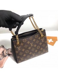 Imitation Louis Vuitton Monogram Canvas SURENE BB M43777 black JH01742Rd46