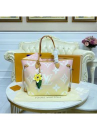 Imitation Louis Vuitton NEVERFULL MM M45680 pink JH00185vK93