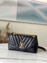 Imitation Louis vuitton NEW WAVE CHAIN BAG M58549 black JH00041Mc29
