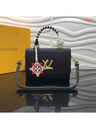 Imitation Louis vuitton original CRAFTY TWIST tote bag M56780 black JH00428mv84