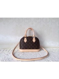 Imitation Louis Vuitton Original Damier Canvas ALMA BB M41221 Brown JH01018Yx32