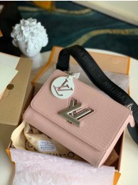 Imitation Louis vuitton original epi leather TWIST M50280 pink JH00516aM93