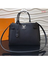 Imitation Louis Vuitton original LOCKME DAY M53730 black JH01113Sn26