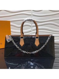 Imitation Louis Vuitton SAC TRICOT M44371 black JH01453Gp56
