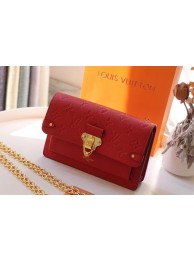Imitation Louis vuitton VAVIN CHAIN WALLET M67841 red JH00262sS26