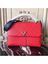 Imitation Luxury Louis Vuitton VERY ONE HANDLE 42905 red JH00579VD53