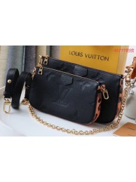 Imitation Top Louis Vuitton MULTI POCHETTE ACCESSOIRES M58520 Black JH00089Wv17