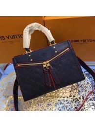 Imitation Top Louis Vuitton POPINCOURT Monogram Empreinte 44195 Blue JH00162eZ32