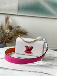 Imitation Top Louis Vuitton TWIST PM M57669 white JH00069eP47
