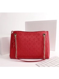 Knockoff 1:1 Louis Vuitton Monogram Empreinte SURENE MM M43758 red JH01731Wj74