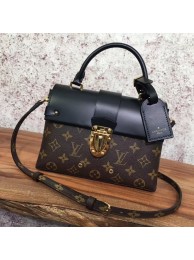 Knockoff 2017 louis vuitton original monogram one handle flap bag pm M43124 JH00779nE34