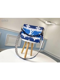 Knockoff High Quality Louis Vuitton Monogram Canvas Original Leather M68137 blue JH00596xB29