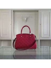 Knockoff Louis Vuitton Monogram Empreinte Original leather 41061 Burgundy JH01015ry98