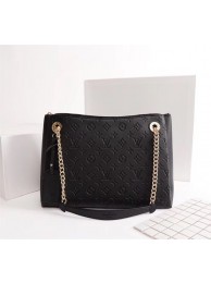 Knockoff Louis Vuitton Monogram Empreinte SURENE MM M43758 black JH01732Hv51