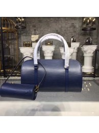 Knockoff Louis Vuitton original Epi Leather M52222 dark blue JH01603xd98