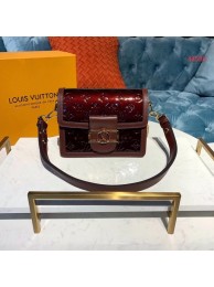 Knockoff Louis vuitton original MINI DAUPHINE M44580 Wine JH01012Bc82