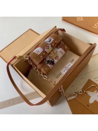 Knockoff Top Louis Vuitton ESSENTIAL TRUNK M63892 yellow JH01465wV33