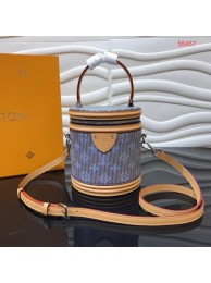 Louis Vuitton Cannes Blue Monogram Pop Print Original Leather M55457 Blue&Apricot JH00888iR14