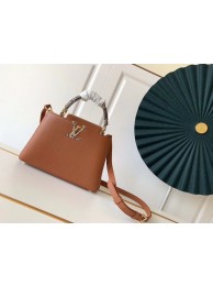 Louis Vuitton CAPUCINES PM M523867 brown JH00545tk46