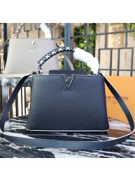 Louis Vuitton CAPUCINES PM M52388 black JH01413ix60