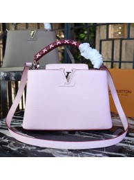 Louis Vuitton CAPUCINES PM M52388 PINK JH01410SB35