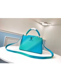 Louis Vuitton CAPUCINES PM M55375 blue JH00573Hg74