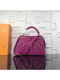 Louis Vuitton CAPUCINES PM M94519 rose JH01514Hc46