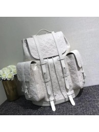 Louis Vuitton CHRISTOPHER Large backpack M53285 white JH00654cm95