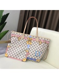 Louis Vuitton Damier Azur Canvas original neverfull mm B40156 JH00213bz90