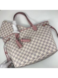 Louis Vuitton Damier Azur Original NEVERFULL N44363 JH01301GJ97
