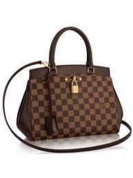 Louis Vuitton Damier Ebene Canvas Rivoli MM Bag N41150 JH01267Js85