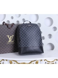 Louis Vuitton Damier Ebene Graphite Jake Backpack 41558 Black JH00954Pu45