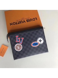 Louis vuitton Damier Graphite Clutch Bag M61692 JH01779Qa67