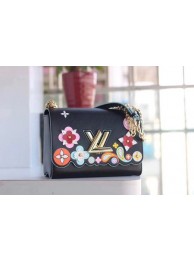 louis vuitton epi leather twist mm 50290 black JH00312Iw51