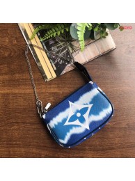 Louis vuitton ESCALE POCHETTE ACCESSOIRES Mini clutch bag M69269 blue JH00489ll49