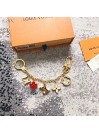 Louis vuitton FLEUR DE MONOGRAM BAG CHARM CHAIN M65111 JH01668uK17