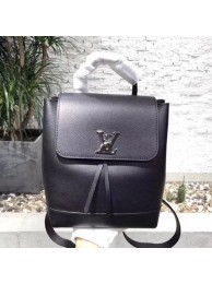 Louis Vuitton HOT SPRINGS Monogram Canvas Mini lockme knapsack 41815 black JH00383nB47